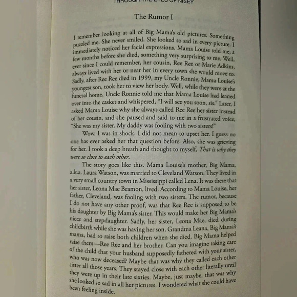 I am selling autographed copies of my book Through The Eyes of Nisey. - Picture 4 of 4